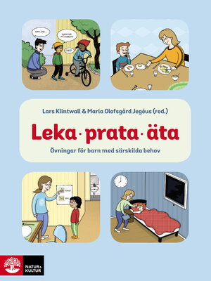 cover image of Leka, prata, äta